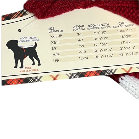 Barkley & Finn - ‘Ho Ho Ho’ pet sweater. SZ:Small. NWT - Picture 3 of 4